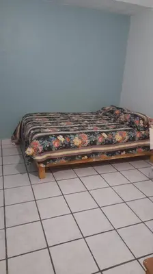 Cama o camas de una habitación en Lugar encantador en San Jacinto Amilpas