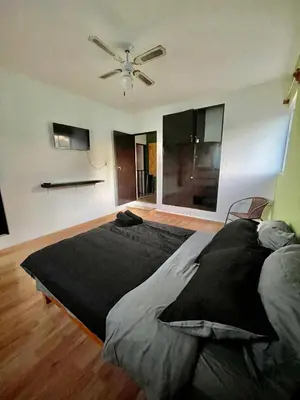 Cama o camas de una habitación en Verde