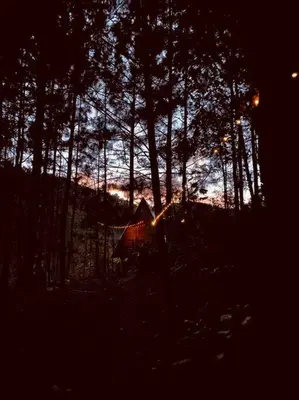 Paisaje cerca de este chalet de montaña