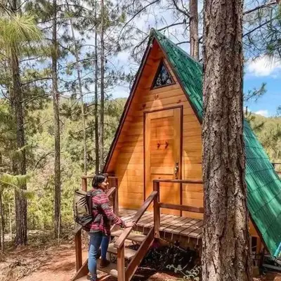 Cabaña privada en el bosque
