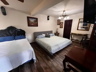 Cama o camas de una habitación en River Blue Hotel