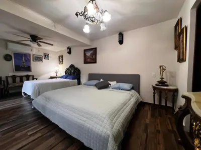 Cama o camas de una habitación en River Blue Hotel