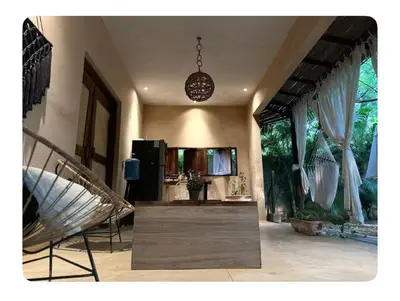 Zona de estar de Casa Huizache I