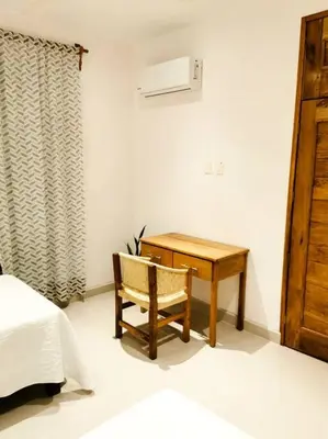 Cama o camas de una habitación en Casa Bella Vista