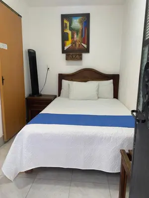 Cama o camas de una habitación en Hotel Nacional