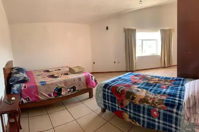 Cama o camas de una habitación en Quinta el mirador