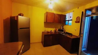 Una cocina o zona de cocina en Casitas