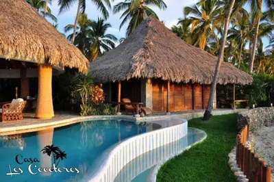Piscina en o cerca de Casa Los Cocoteros