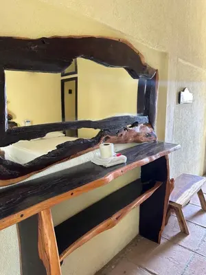 Cama o camas de una habitación en Casa Nhisdao