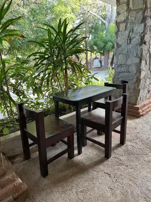 Jardín al aire libre en Casa Nhisdao