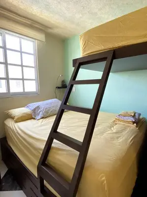 Cama o camas de una habitación en Hermosa Casa en Acapulco Diamante
