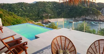 Paisaje cerca de esta villa