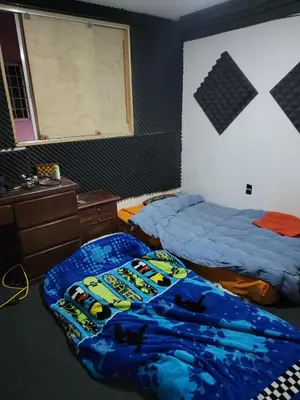 Cama o camas de una habitación en Espacio Cometa