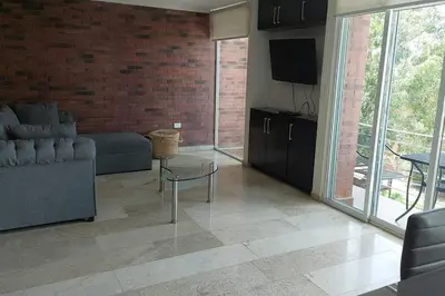 Zona de estar de Departamento en Cholula Pue La Concordia C4