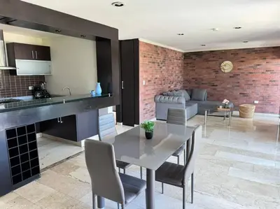 Una cocina o zona de cocina en Departamento en Cholula Pue La Concordia C4