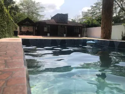Piscina en o cerca de Los Fundadores Estancia Ecológica