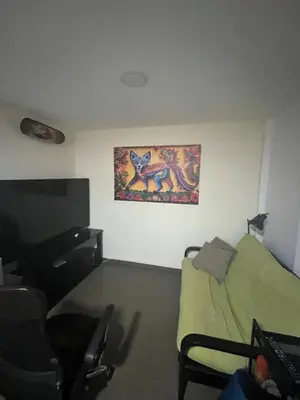 Una televisión o centro de entretenimiento en Súperanfitrión Coyoacán El Alebrije