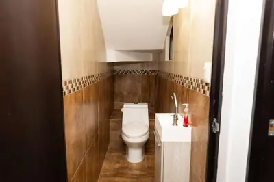 Un baño de Family House with 4 Bedrooms Oaxaca