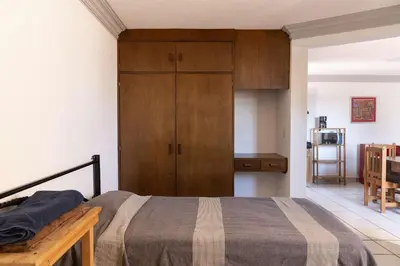 Cama o camas de una habitación en Bohemian Loft Xochimilco Neighborhood - 1 Bed