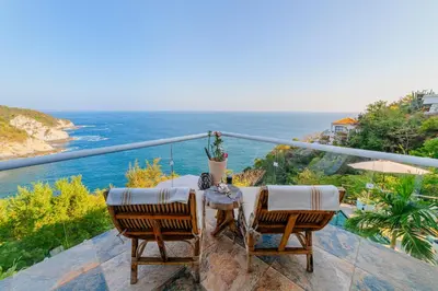 Paisaje cerca de esta villa