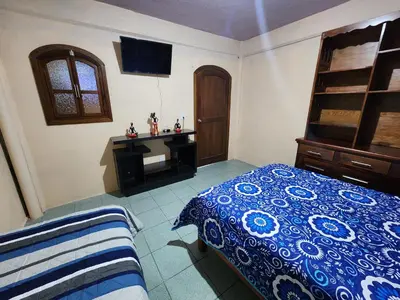 Cama o camas de una habitación en Casa Gomez