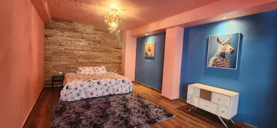 Cama o camas de una habitación en Diseño lindo