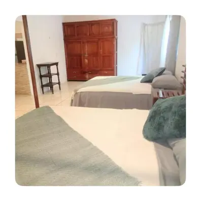 Cama o camas de una habitación en Casa para 4