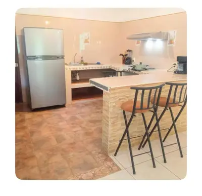 Una cocina o zona de cocina en Casa para 4