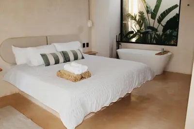 Cama o camas de una habitación en Amaroo Palms