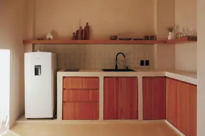 Una cocina o zona de cocina en Amaroo Palms