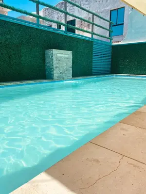 Piscina en o cerca de Depa con alberca a 2 minutos Playa Vicente Fox 1