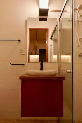 Un baño de La Fortaleza