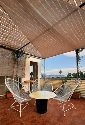 Un balcón o terraza de La Fortaleza