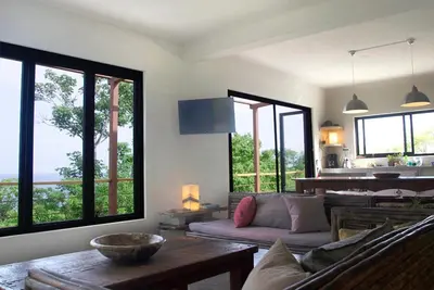 Zona de estar de Casa cactus