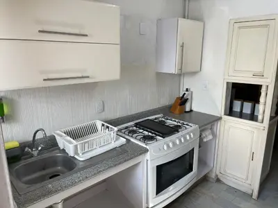 Una cocina o zona de cocina en Depa con la Mejor Ubicación a 2 min de la Playa