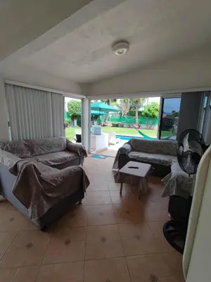Zona de estar de Bungalow Lomas de Cocoyoc