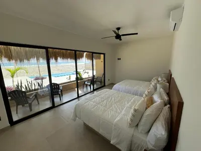 Cama o camas de una habitación en Casa Mystica