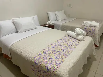 Cama o camas de una habitación en Casita Cocoa