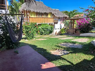 Jardín al aire libre en El Risco