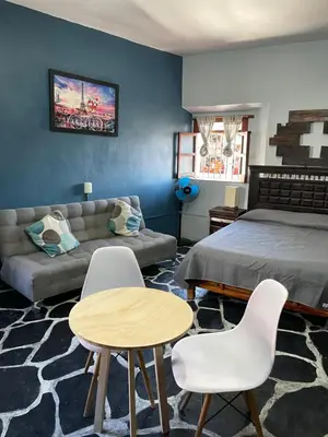 Zona de estar de Casa Paramar