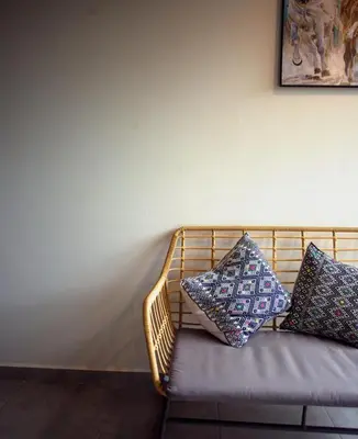 Zona de estar de Casa Real Araiso