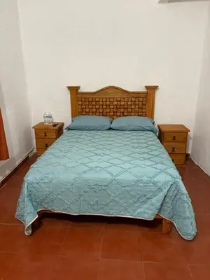 Cama o camas de una habitación en casa los sabinos