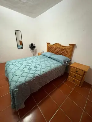 Cama o camas de una habitación en casa los sabinos