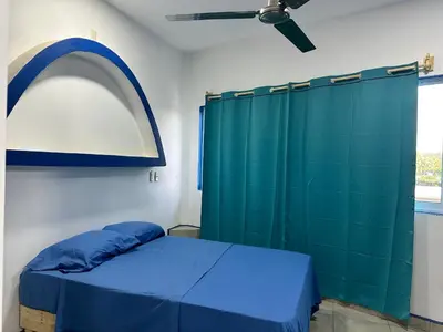 Cama o camas de una habitación en Departamento San José 2