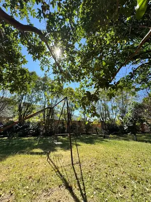 Jardín al aire libre en Santuario Providencia