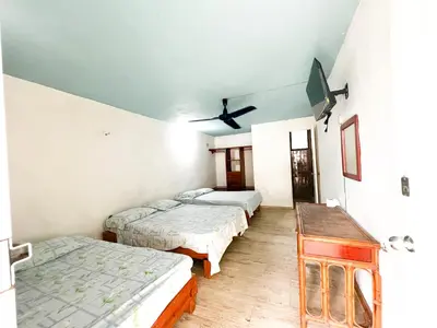 Cama o camas de una habitación en Hotel Walton