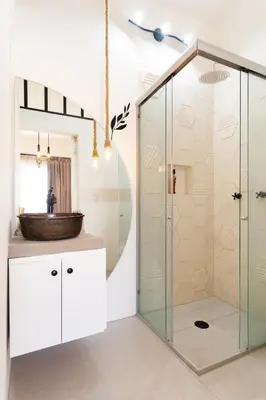 Un baño de Departamento recién remodelado en centro histórico