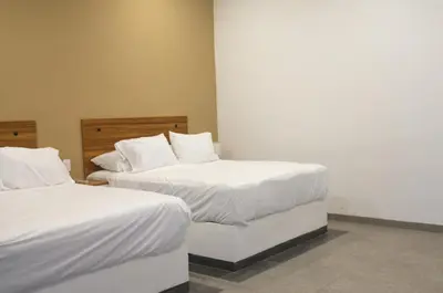 Cama o camas de una habitación en Rancho MM