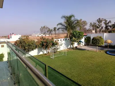 Jardín al aire libre en Quinta Mi Bendiciòn