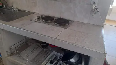 Una cocina o zona de cocina en tres recámaras